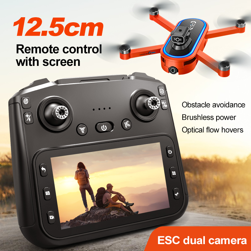 Дрон S186 2025 года, профессио – обзор и цена Drone Controller Screen
