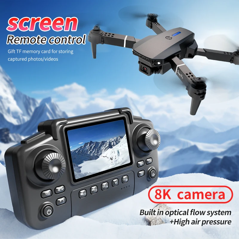 Профессиональный дрон E88 PRO  – обзор и цена Drone Controller Screen