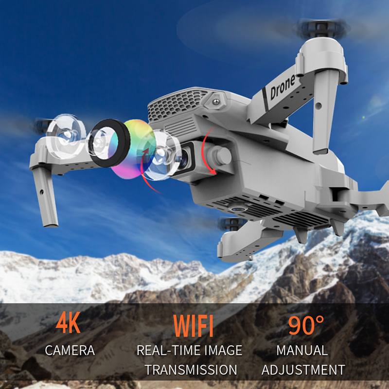 Портативный дрон E88 PRO с скл – обзор и цена Eachine Drone E58