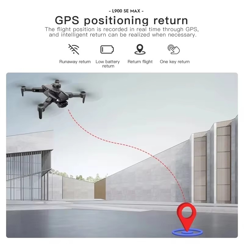 L900 Pro SE MAX GPS Дрон 4K Пр – обзор и цена Jjrc Drone X12