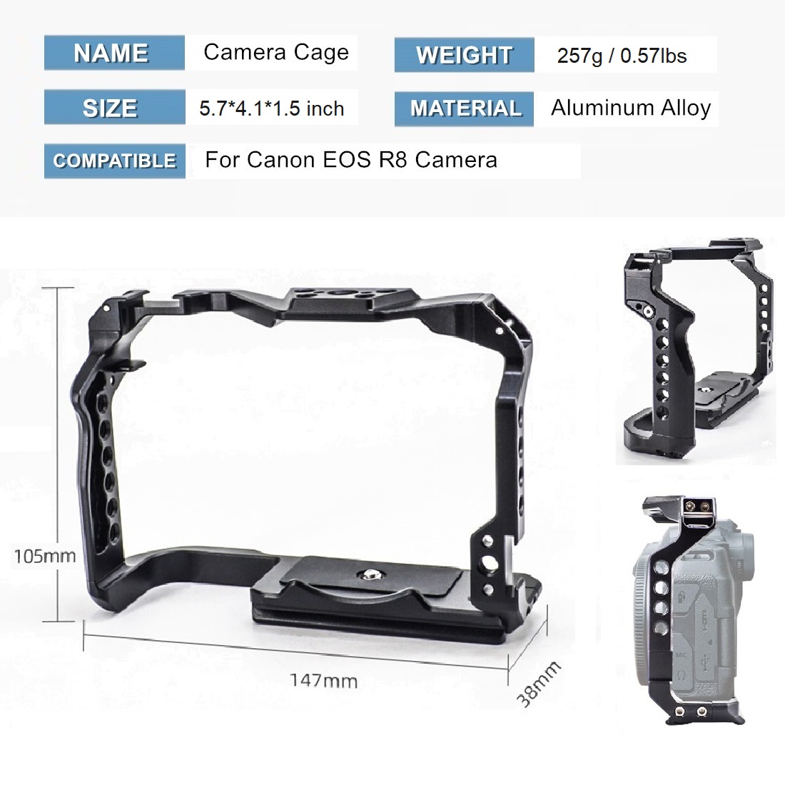 Защитная рамка для камеры Cano – обзор и цена Canon Camera Eos R8